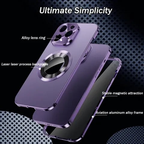 LuxArmor - Magnetic Double-Sided Phone Case