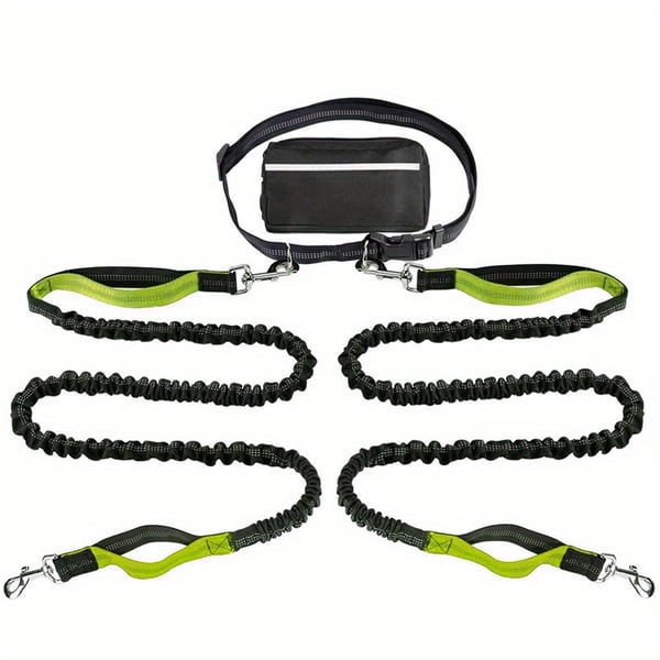 LeashEase – Zipper Pouch Running Dog Leash