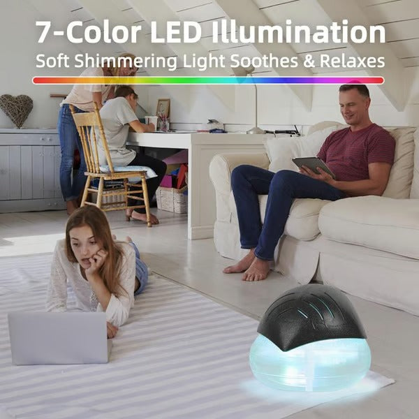 AromaBreeze – Air Purifier with 4 Scented Perfume Bottles
