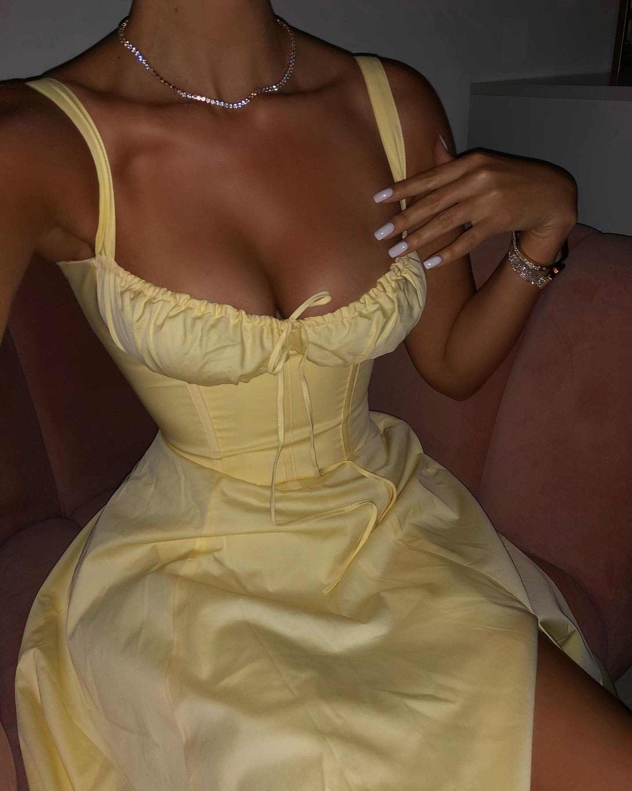 SummerMuse - Flared Skirt & Bustier Sundress
