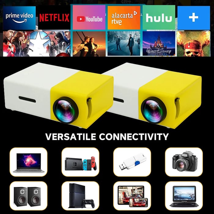 VisionLite – Mini HD Home Projector