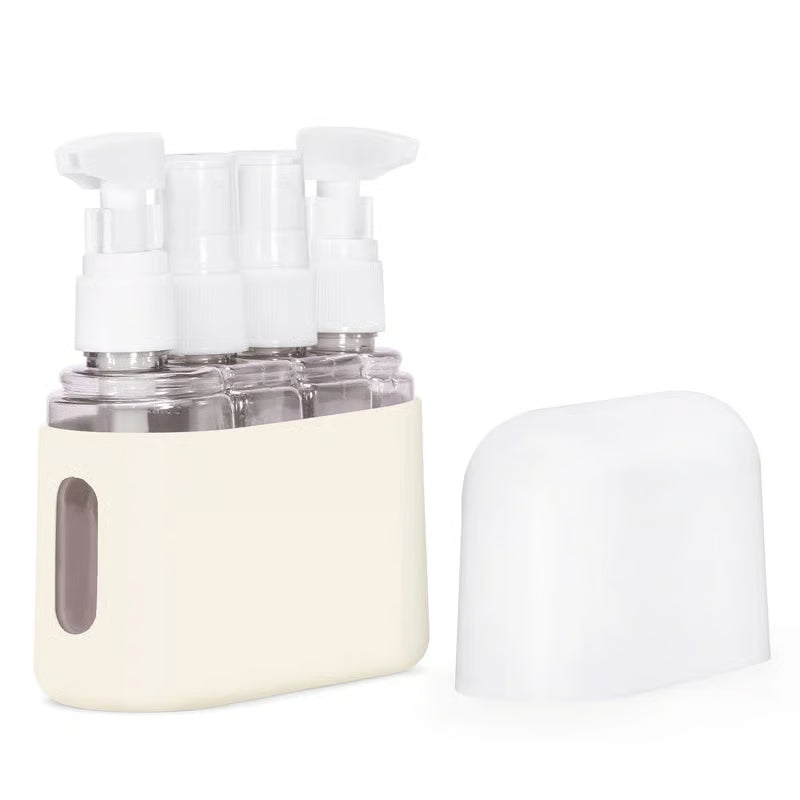 PackEase – Portable Shampoo Dispenser Kit
