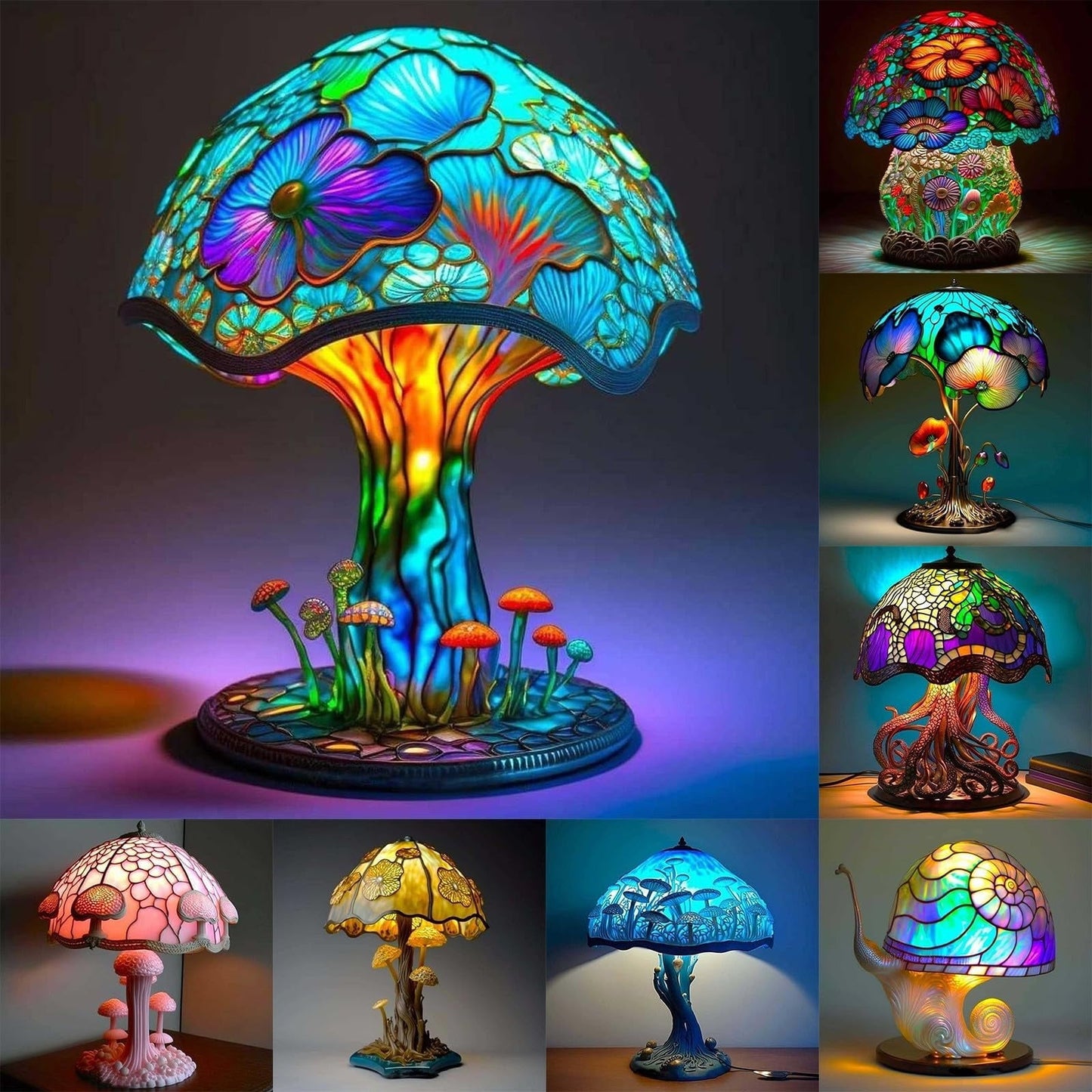 FungiLight – Artistic Mushroom Night Lamp