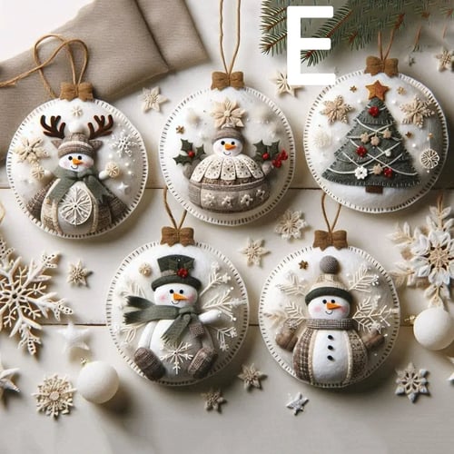 MerryStitch – Handmade Christmas Felt Patch Kit