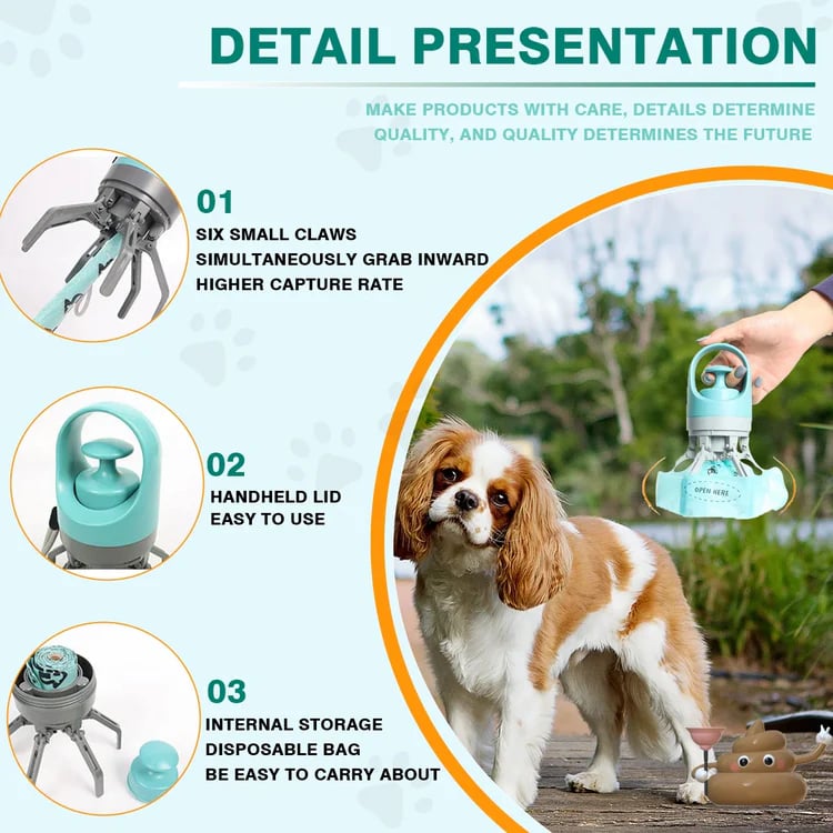 PooMate – Scooper with Bag Dispenser