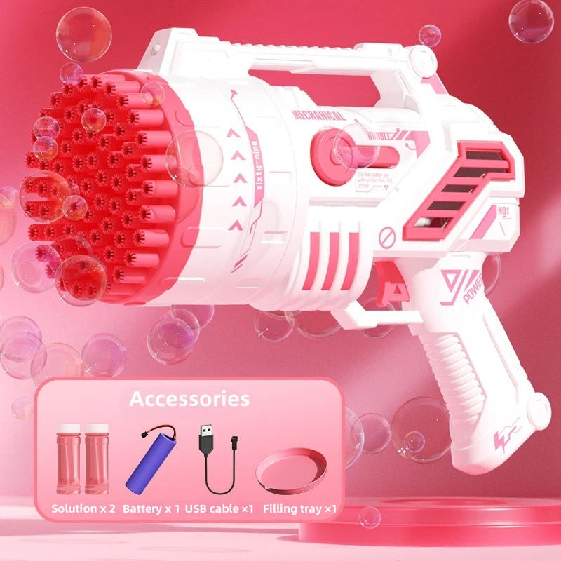 BubbleBlast – LED Rocket Bubble Machine
