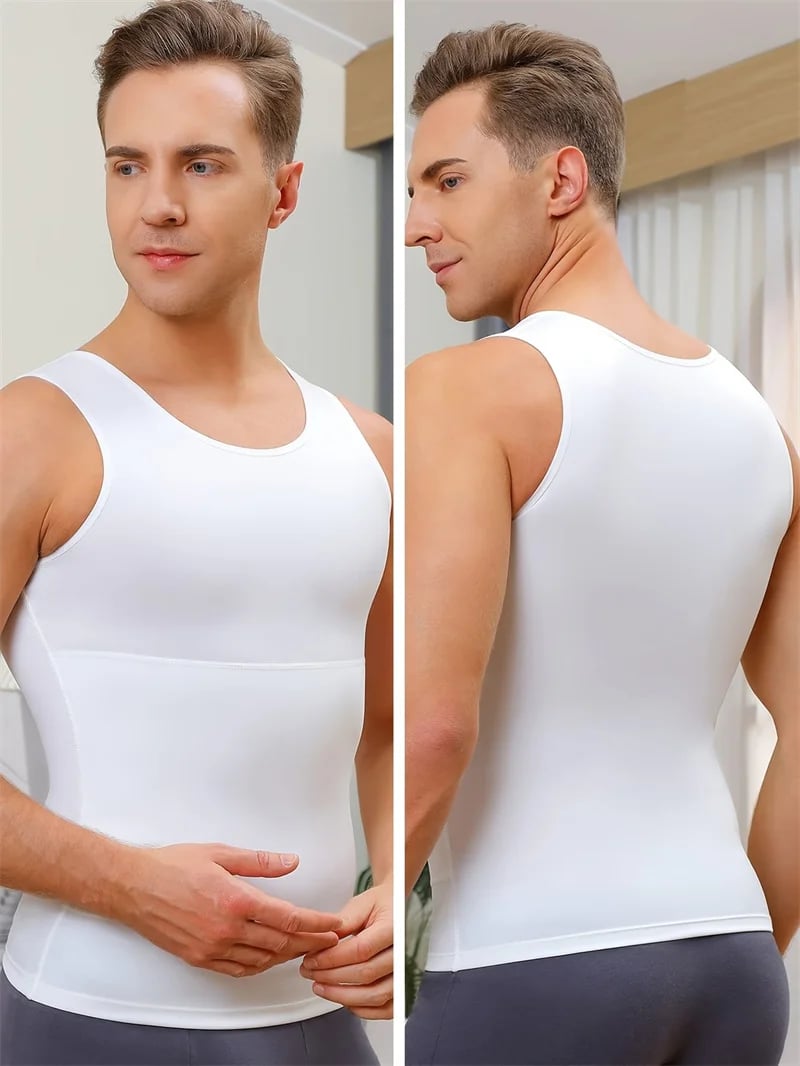 CoreFit – Men’s Sleeveless Shapewear Undershirt