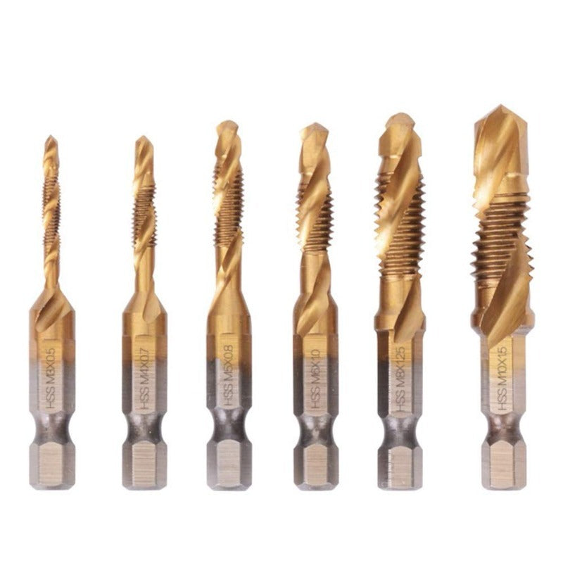 TapForge – Titanium Drill Tap Bit Set