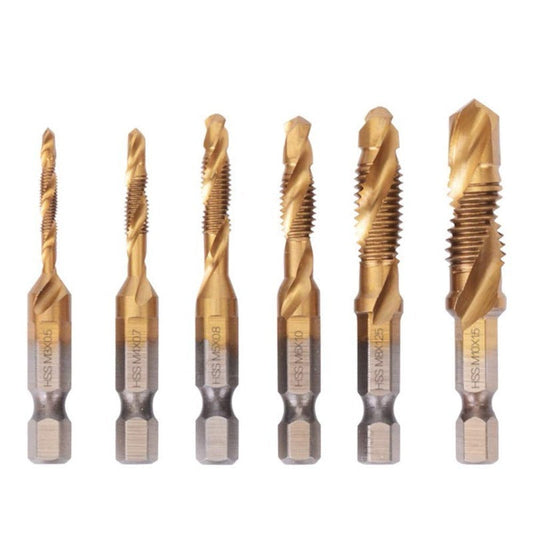 TapForge – Titanium Drill Tap Bit Set