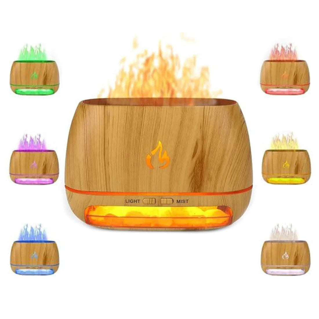 ZenGlow – 3-in-1 Himalayan Salt Diffuser
