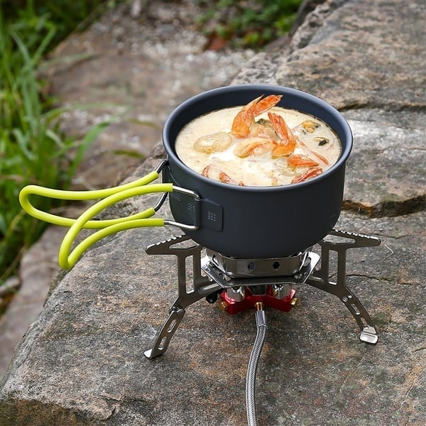 BlazeMate – Windproof Outdoor Camping Burner