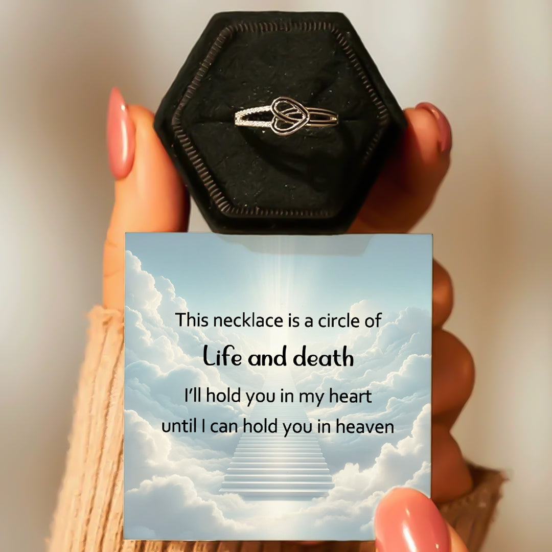HalfSoul – Memorial Black Heart Ring
