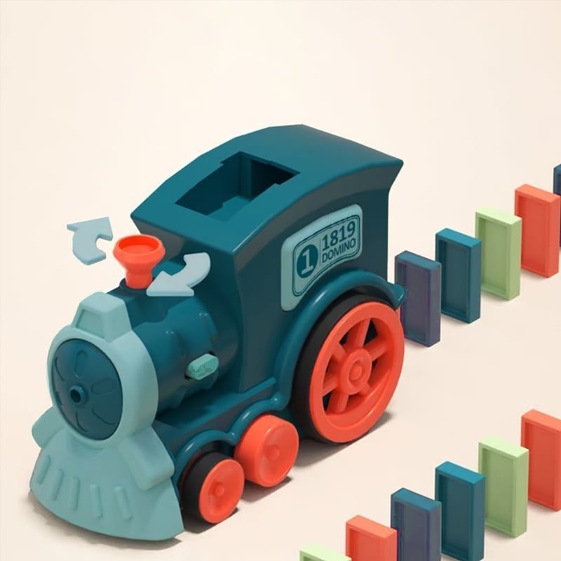 DominoDash – Automatic Chain Reaction Train