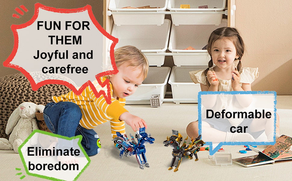 RoboDino – Collision Transforming Car Toy