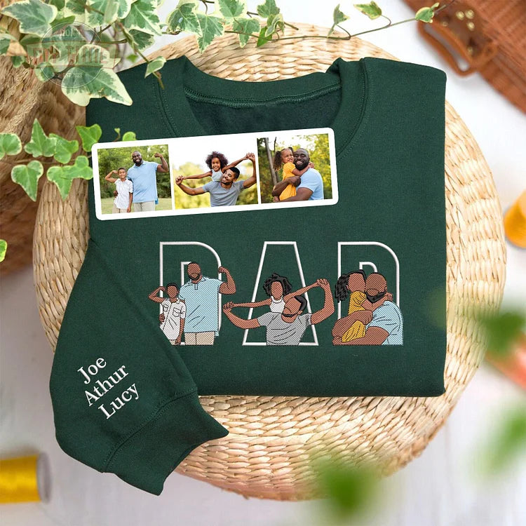 CherishWear - Custom Photo Memory Sweatshirt