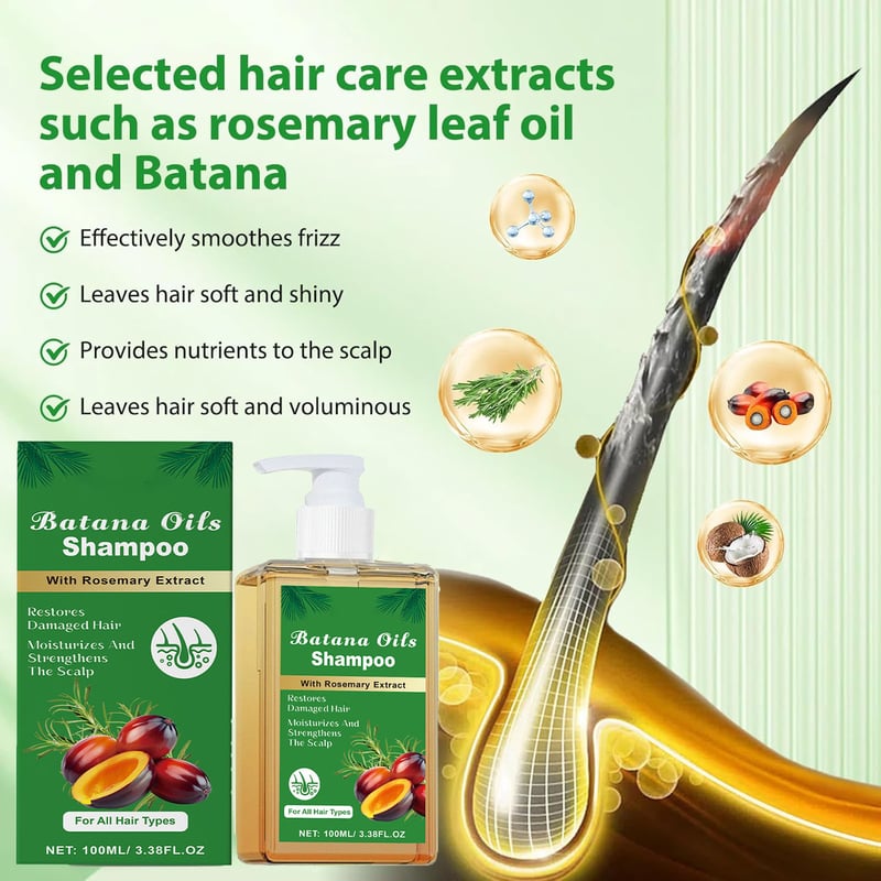 BotaniLuxe – Batana & Rosemary Revival Shampoo