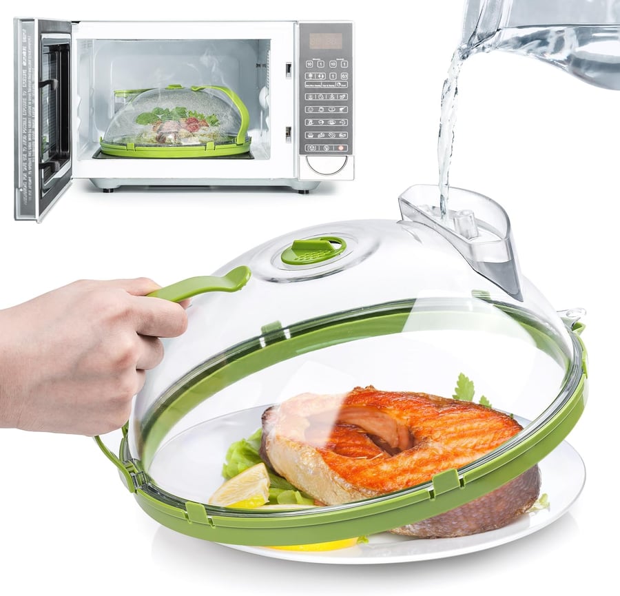 HeatGuard – Microwave Food Cover