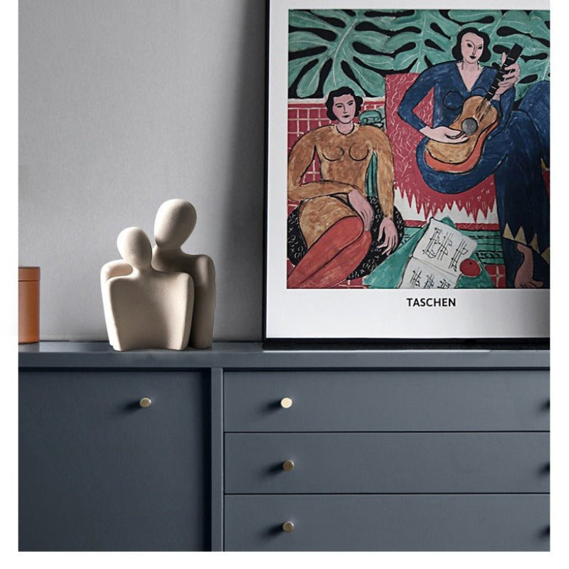 TenderTouch - Abstract Couple Art Piece