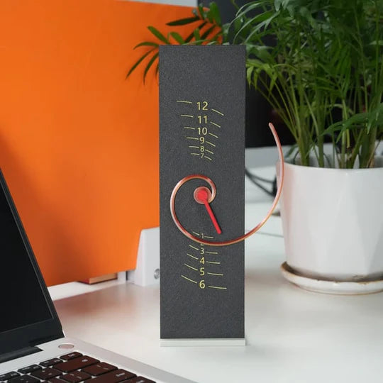 TimeSpire – Spiral-Inspired Modern Desktop Clock