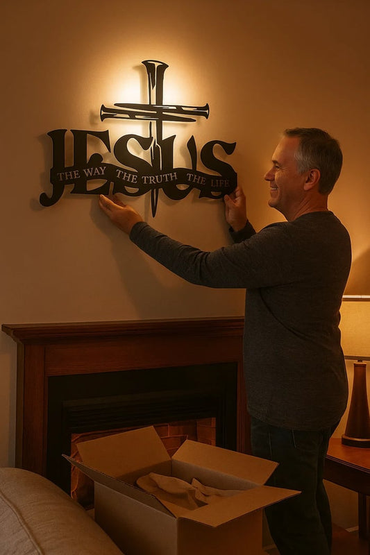 DivineGrace – Sacred Cross Home Decor