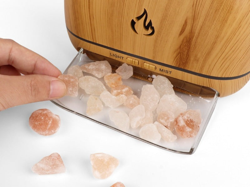 ZenGlow – 3-in-1 Himalayan Salt Diffuser