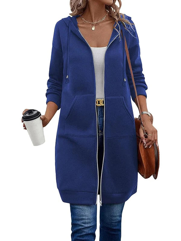 ZippaBelle – Stylish Women's Zip Hoodie