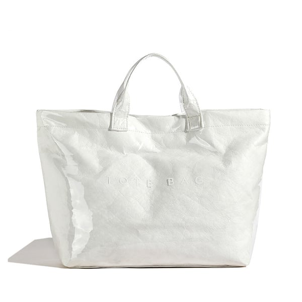 UrbanScript – Trendy Letter Print Tote Bag