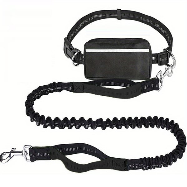 LeashEase – Zipper Pouch Running Dog Leash