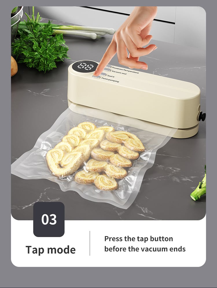 FreshLock – Mini Wireless Vacuum Sealer