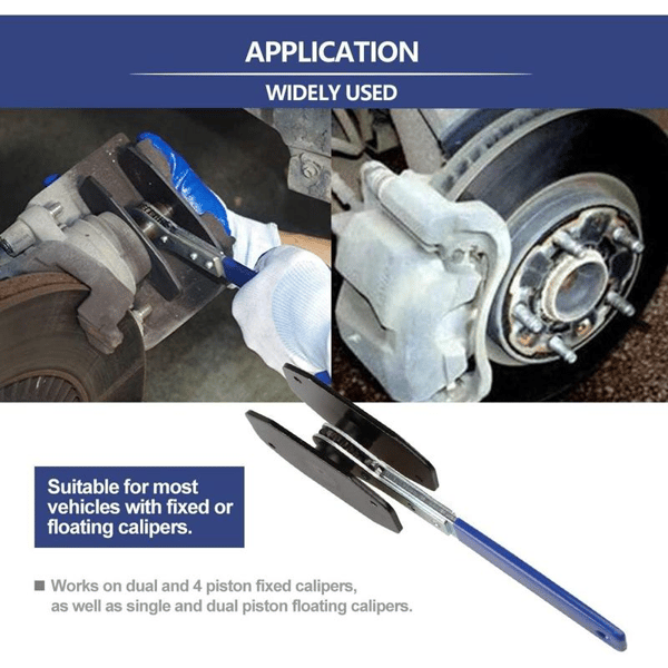 BrakeMaster – 360° Rotating Ratchet Caliper Tool