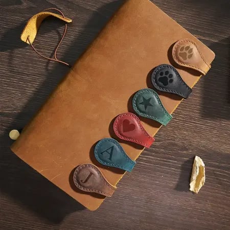 ReadLux - Stylish Leather Bookmark for Book Lovers