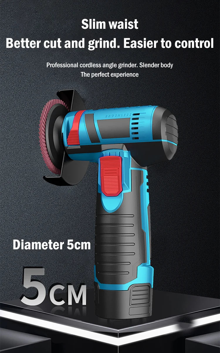 PowerEdge – Compact Brushless Angle Grinder
