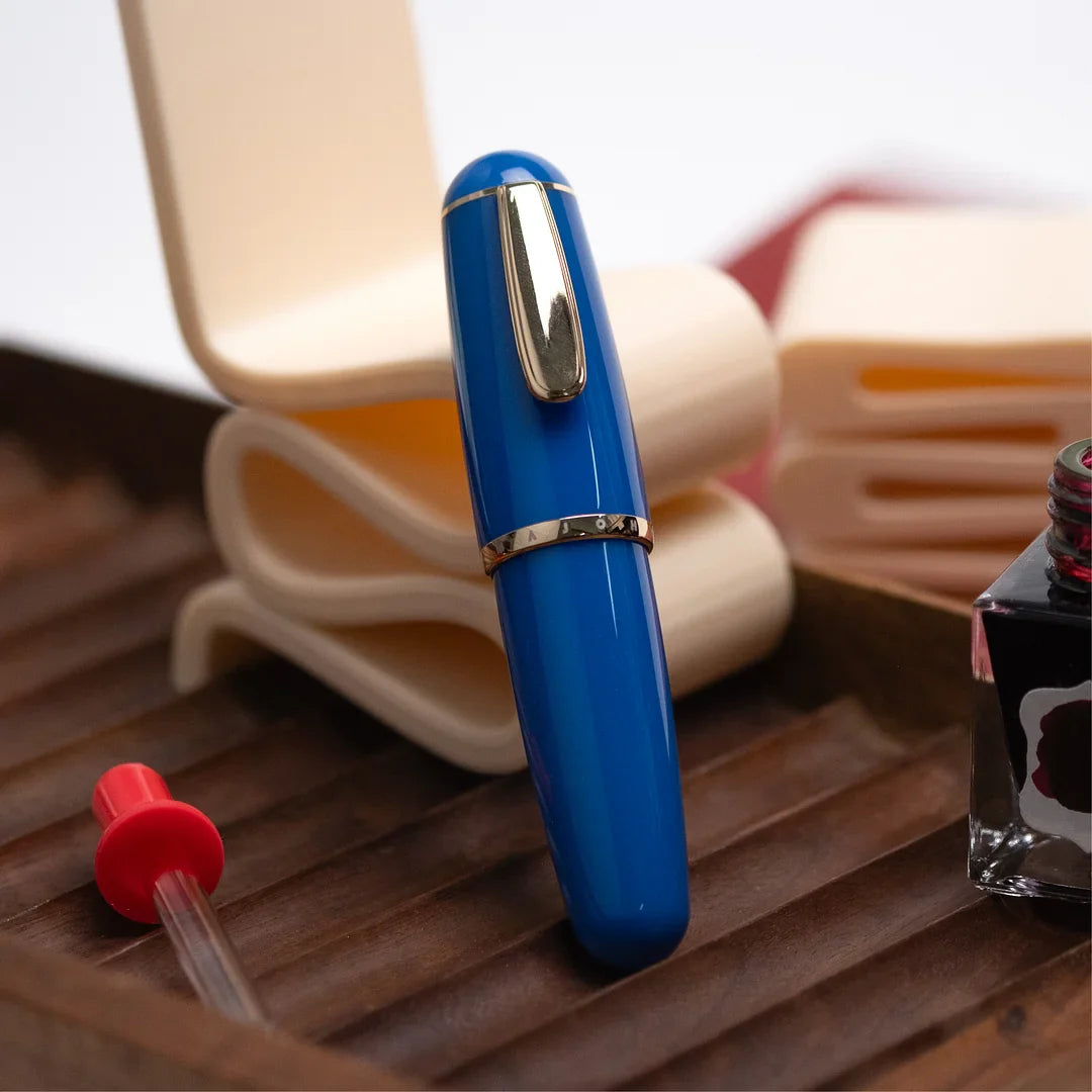 Designer's Notebook Portable Pocket Fountain Pen Acrylic Fine Nib Pen