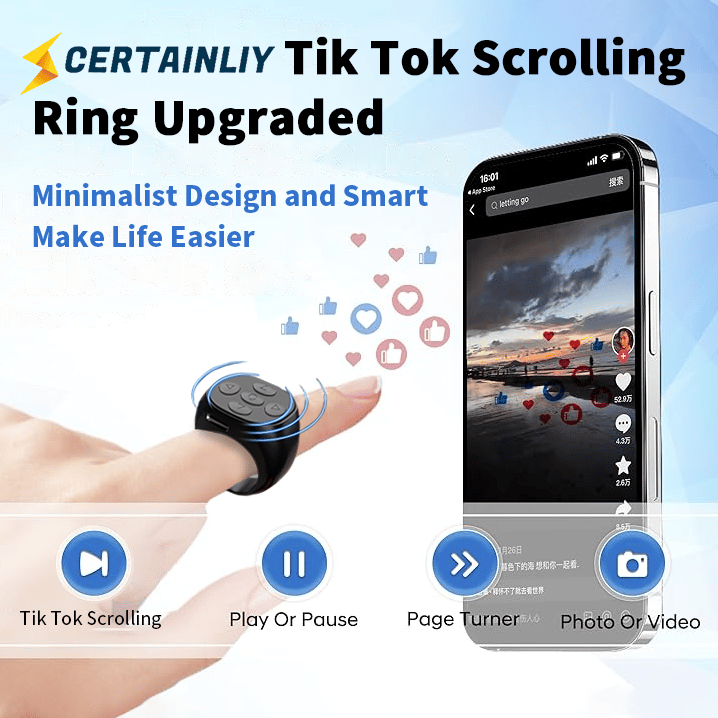 FingerLink – Wireless Bluetooth Remote