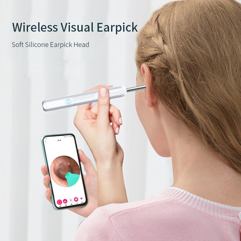 EarView Pro - Wireless HD Otoscope for Safe Ear Cleaning