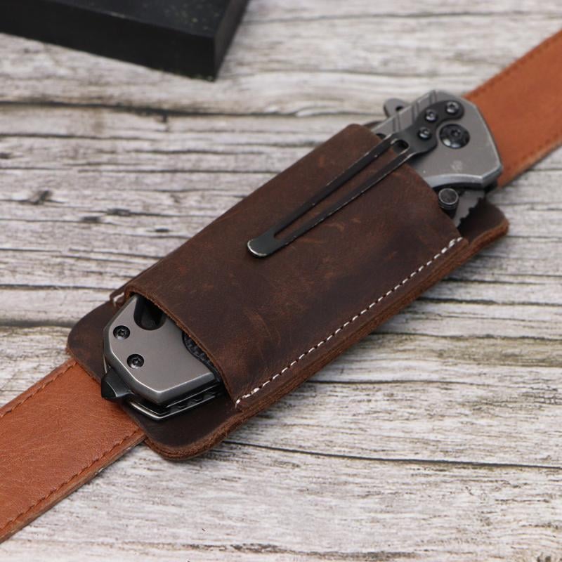 LeatherGuard – Retro Horizontal Knife Scabbard