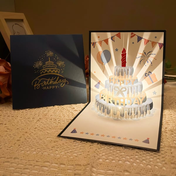 JoyFold - 3D Birthday Pop Up Card