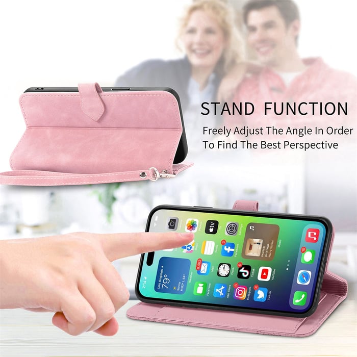 VelvetShield – Luxury Flip Wallet for iPhone