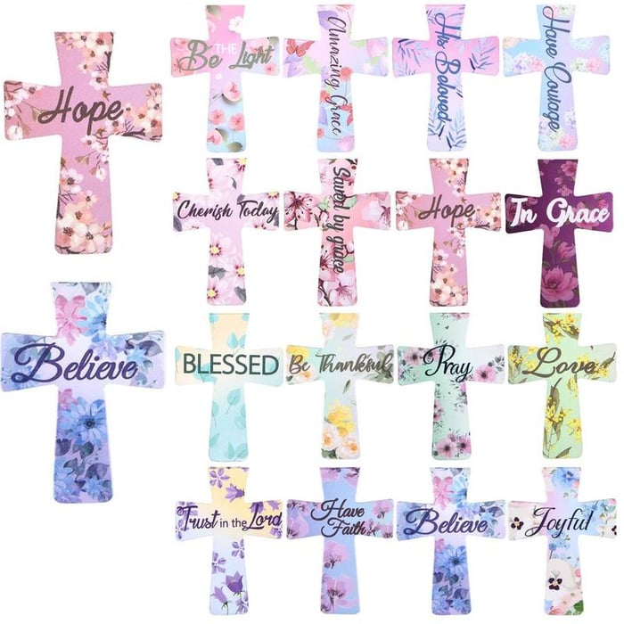 ScriptureSave – 16 Pcs Magnetic Cross Bookmarks