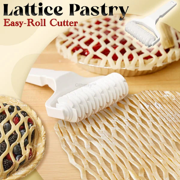 DoughLace – Perfect Pie Lattice Cutter