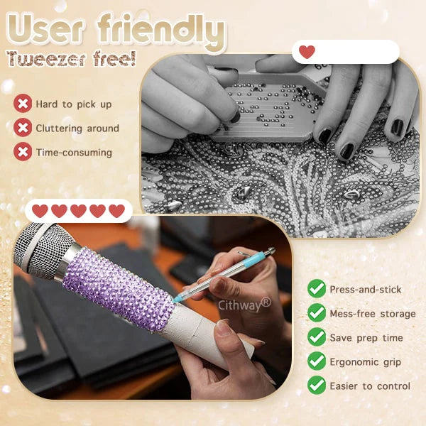 SparkleCraft – Precision Diamond Embroidery Pen