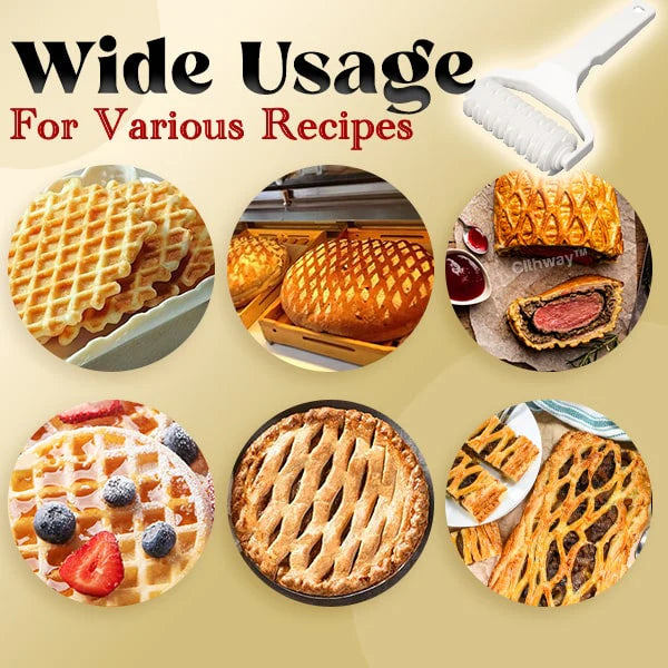 DoughLace – Perfect Pie Lattice Cutter