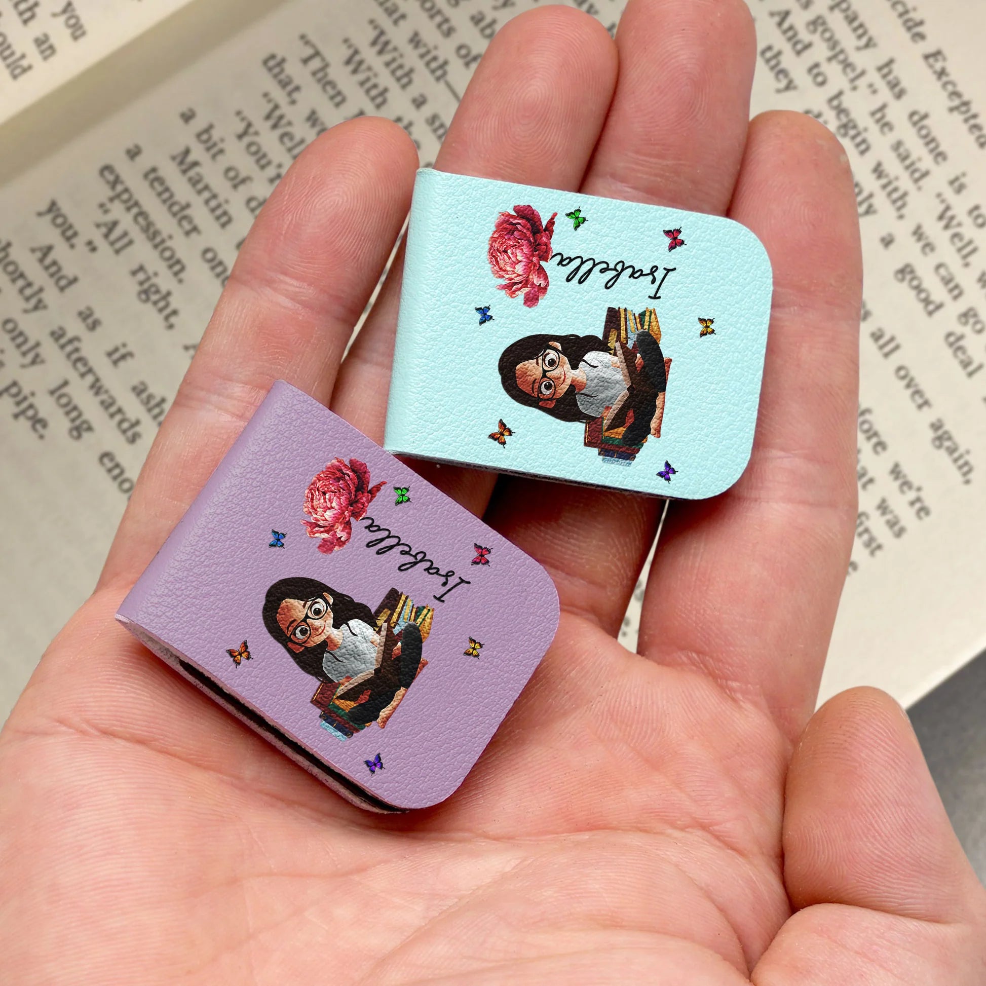 PetalPage – Birth Flower Personalized Bookmark