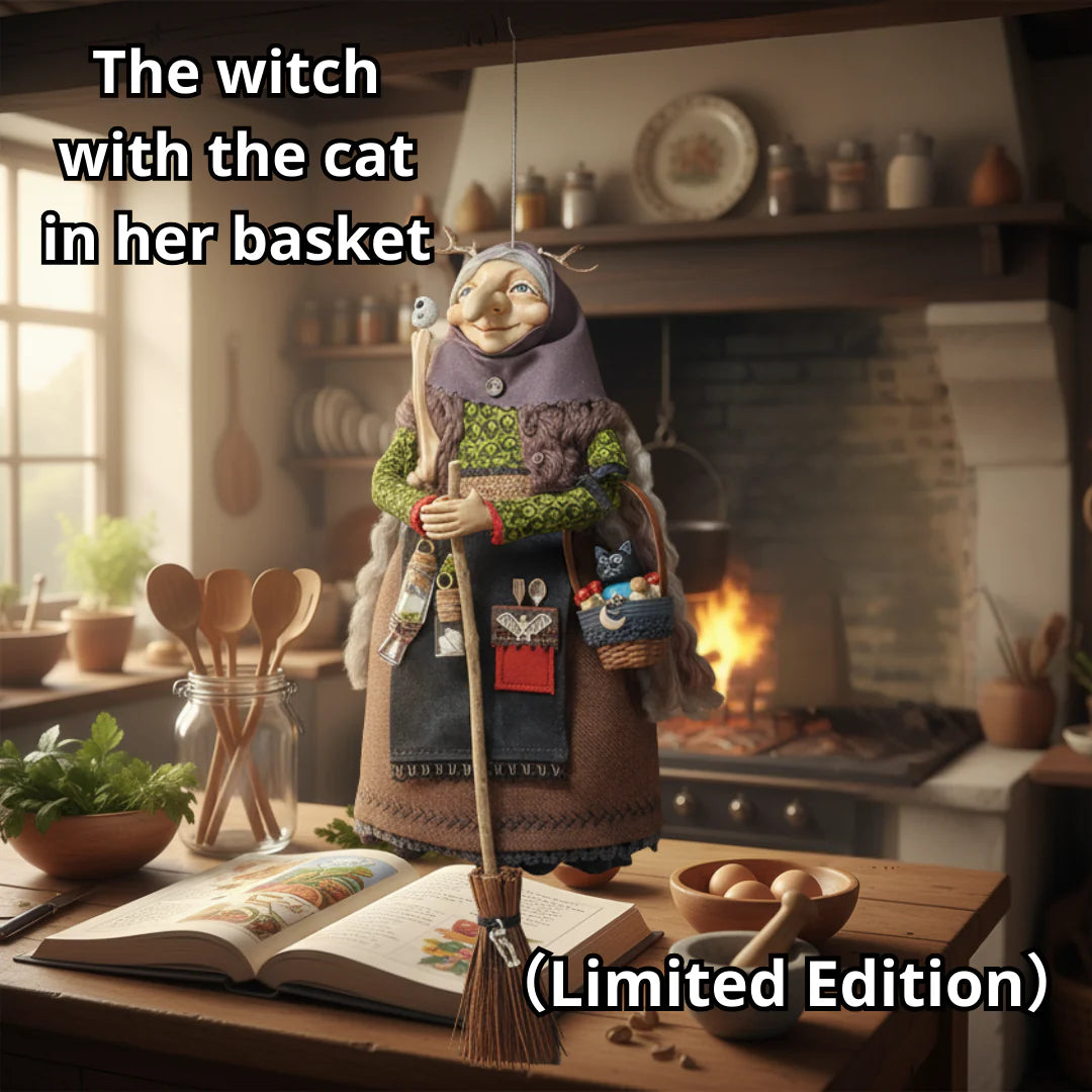 CharmHaven – Handmade Kitchen Witch for Good Luck