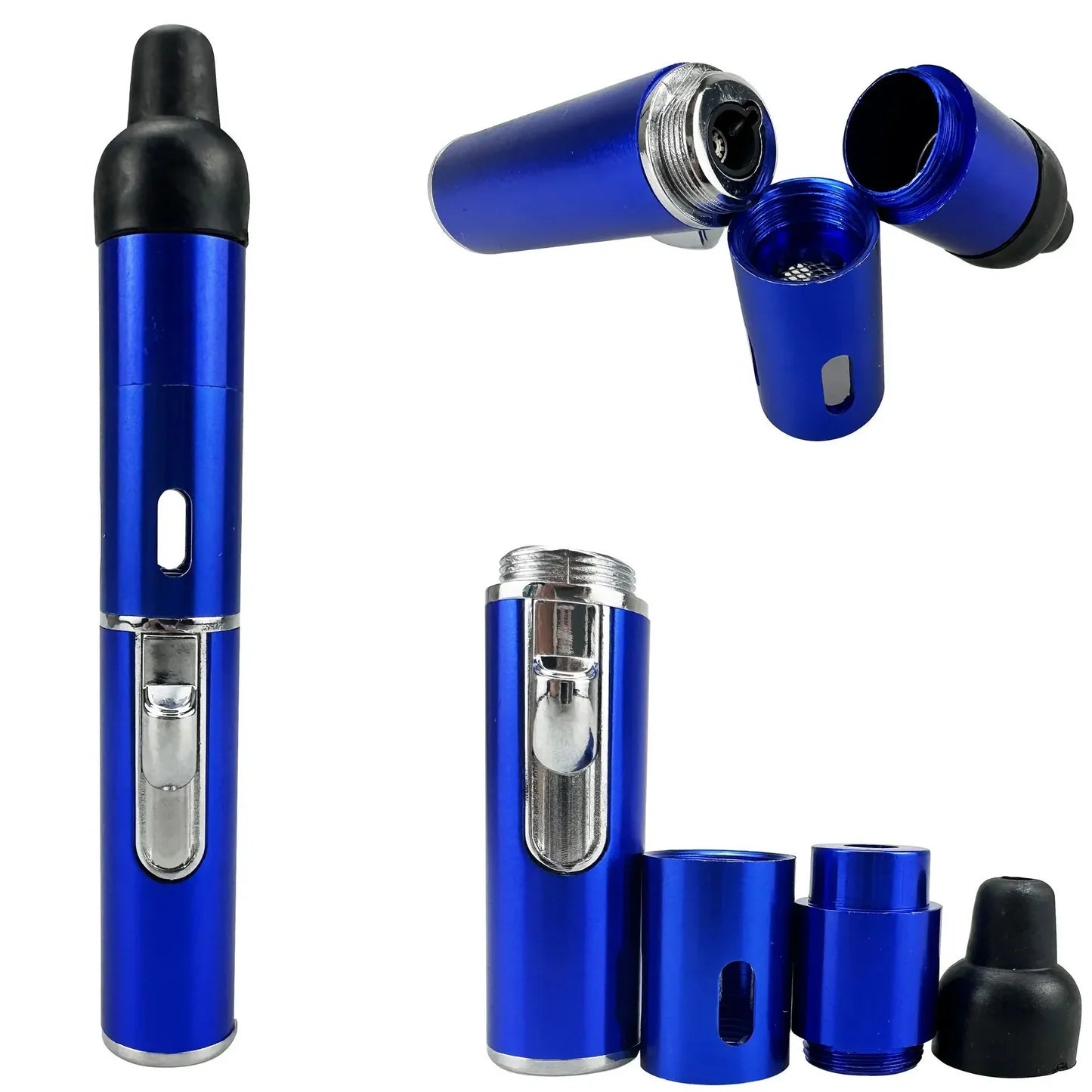 FlameCraft – Windproof Butane Pipe Lighter