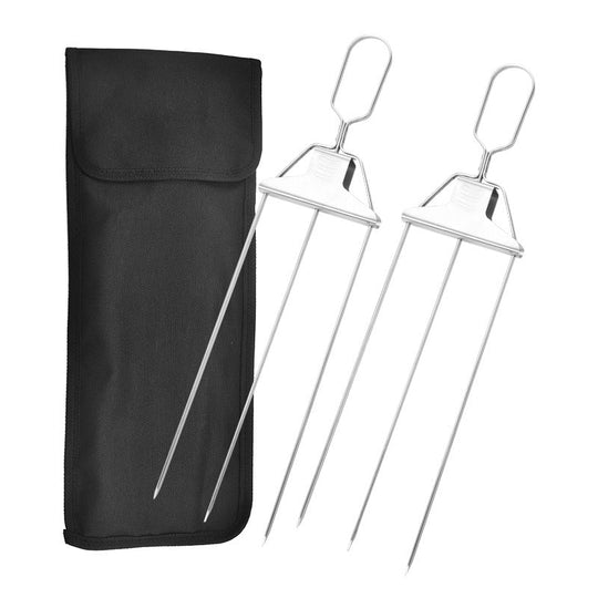 GrillMaster - Barbecue 3 way Grill Skewers