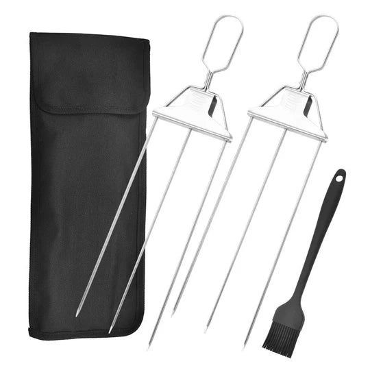 GrillMaster - Barbecue 3 way Grill Skewers