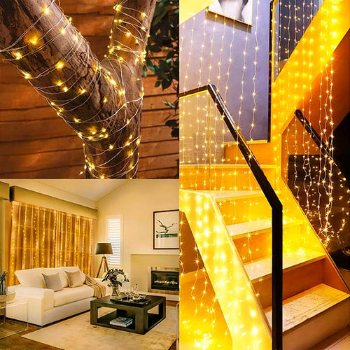 TwinkleCurtain – Holiday LED Lights
