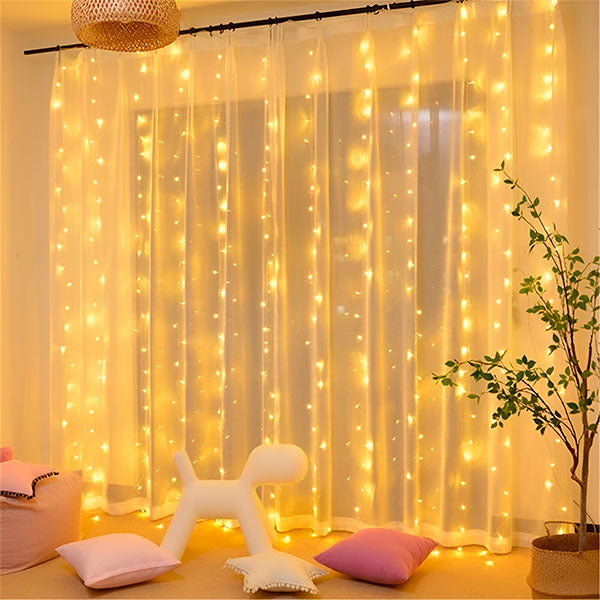 TwinkleCurtain – Holiday LED Lights