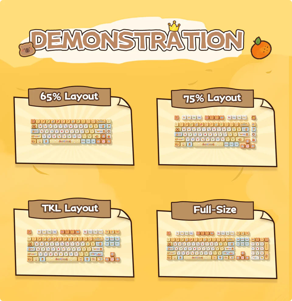 ToastiKeys – Whimsical Bread Keycaps